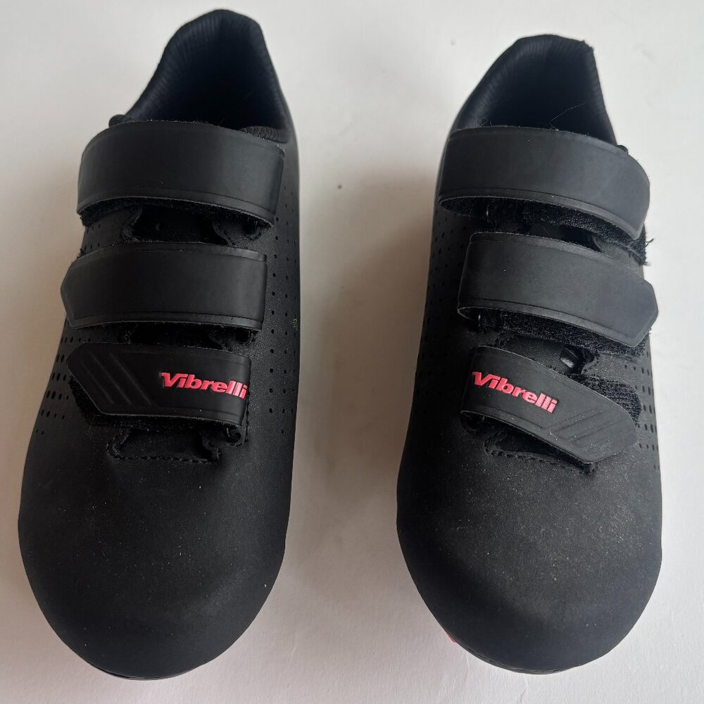 Vibrelli Women's Cycling Shoes size 5 Look Delta Cleats Included! Peloton!